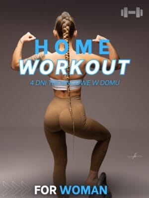 Home workout woman